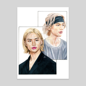 Hyunjin Portrait Print